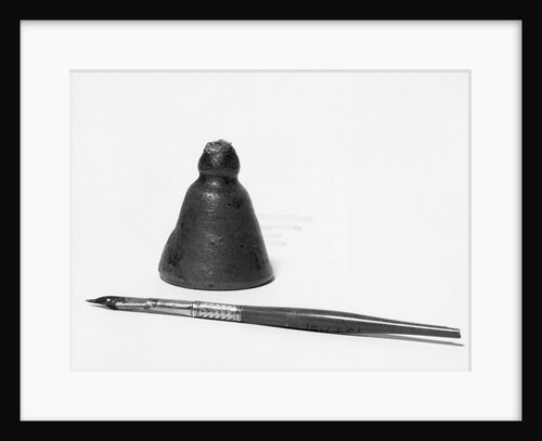 Earthenware Inkwell from Appomatox by Anonymous