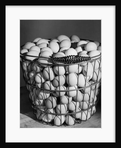 A Basket Of Eggs by Anonymous