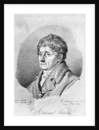 Portrait Of Antonio Salieri by Anonymous