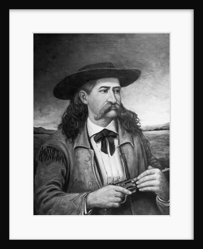Painting of Wild Bill Hickok by Anonymous