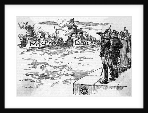 European Potentates Observe Naval Might by Anonymous