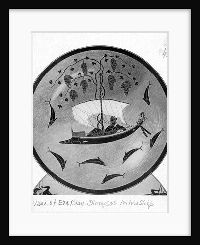 Dionysos In His Ship by Anonymous