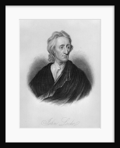 Portrait Of Philosopher John Locke by Anonymous