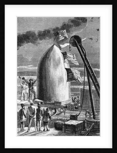 Illustration Of Future Space Shuttle by Anonymous