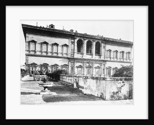 Palazzo Facing Garden 1870 by Anonymous