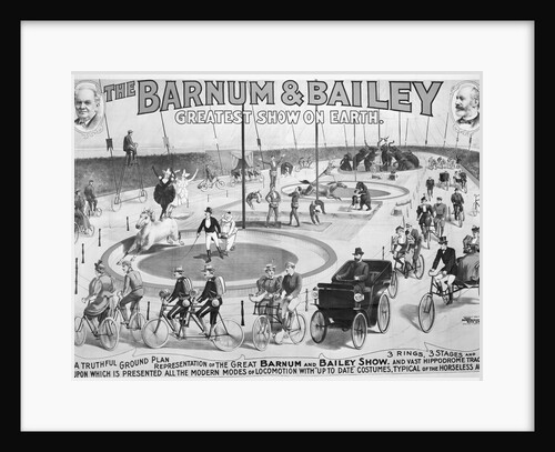 Barnum And Bailey Circus Advertisement by Anonymous