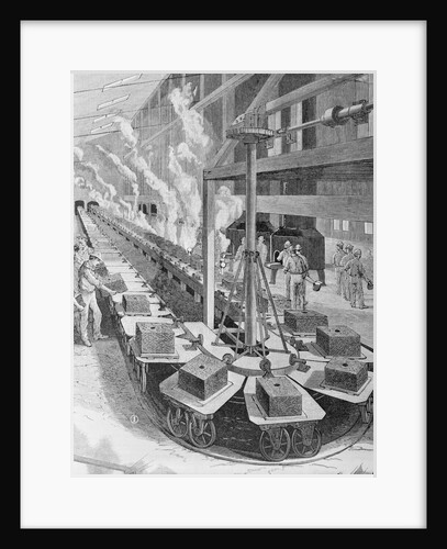 Early Assembly Line At Westinghouse by Anonymous