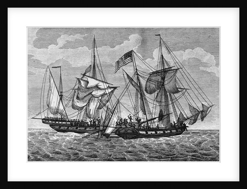 Tripolian Pirates Attack Schooner by Anonymous