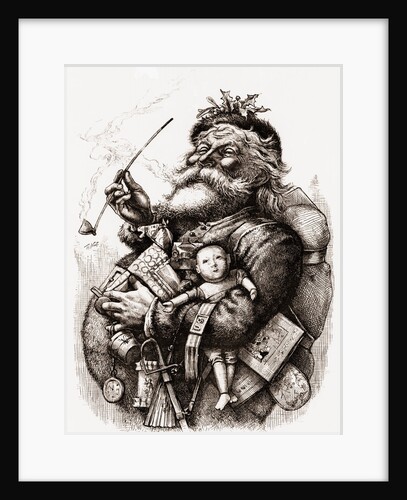 Merry Old Santa Claus by Thomas Nast
