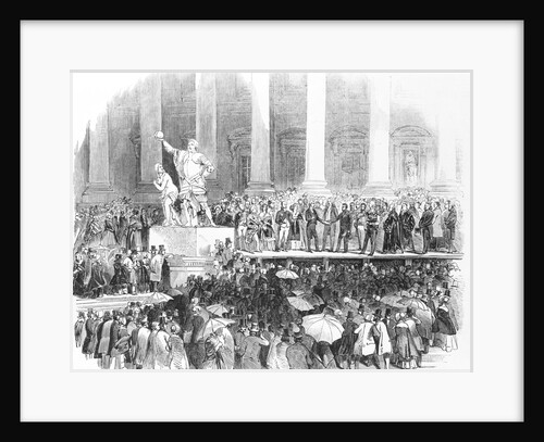 Inauguration Of President Polk by Anonymous