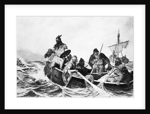 Ptg. Of L. Eriksson Off The Coast by Anonymous