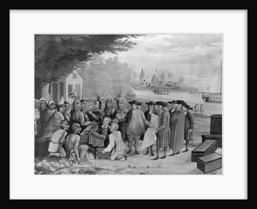 Penn's Treaty with the Indians by Edward Hicks