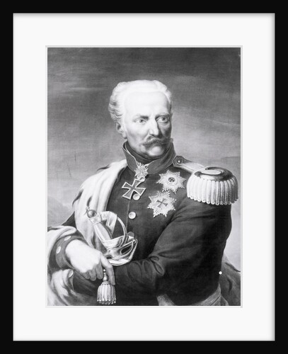 Gebhard Von Blucher, Prussian Field Gene by Anonymous