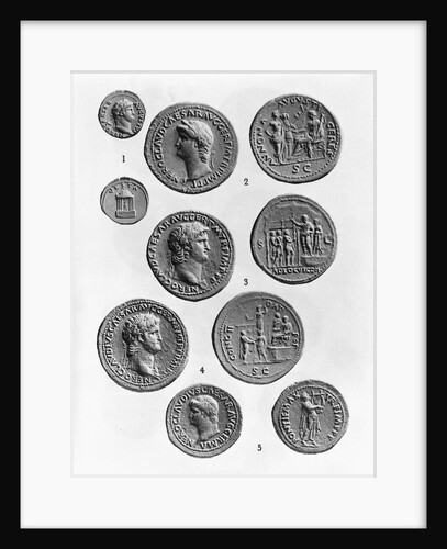Roman Money At Time Of Nero by Anonymous
