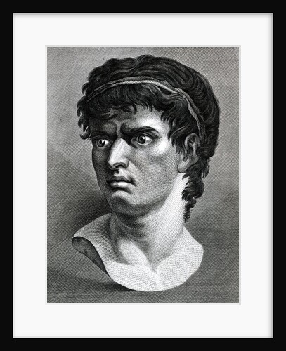 Engraving Of Head Of Brutus by Anonymous