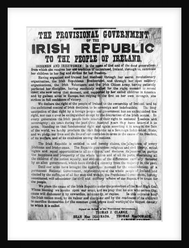 Proclamation of the Irish Republic by Anonymous
