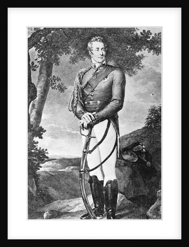 Full Length Of Duke Of Wellington by Anonymous