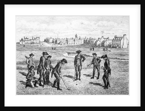 Royal And Ancient Golf Players by Anonymous