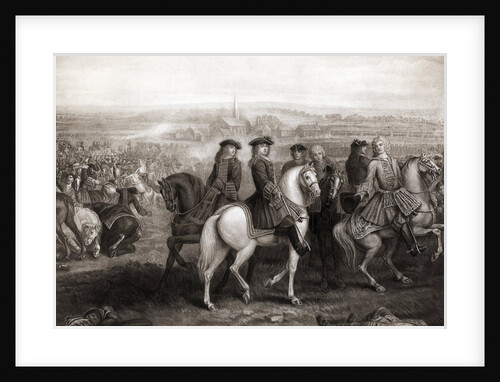 Painting Of Battle Of Blenheim by Anonymous