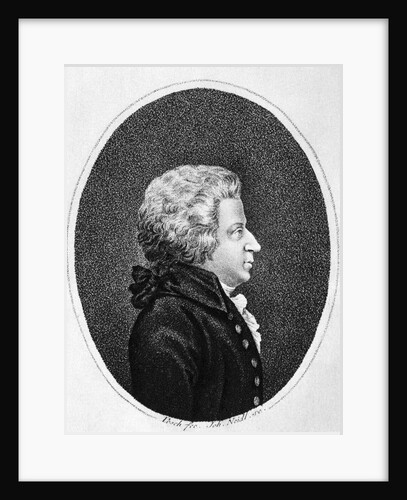 Wolfgand A Mozart Profile by Anonymous