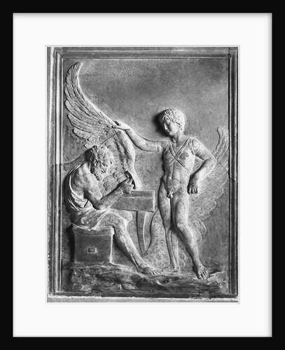 Roman Relief Of Daedalus And Icarus by Anonymous
