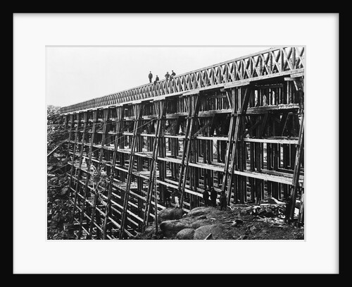 Railroad Bridge over Dale Creek Gorge by Anonymous