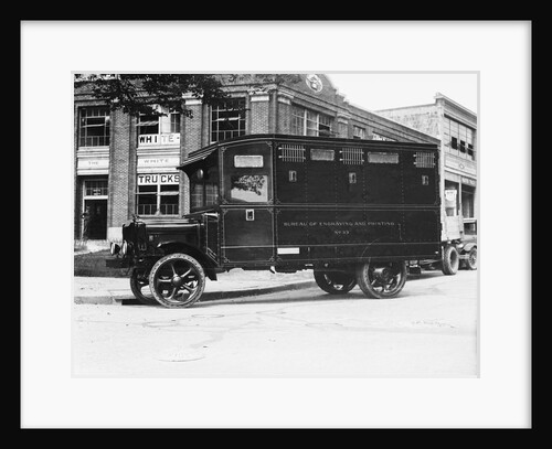 1926 Armored Car Full Length View by Anonymous