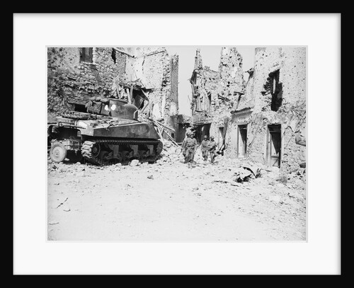 Soldiers With Their Guns Walking by Anonymous