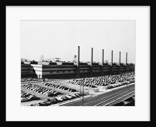 Exterior View Of Largest Steel Foundry by Anonymous