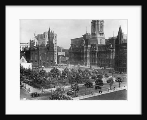 Philadelphia's City Hall Plaza by Anonymous