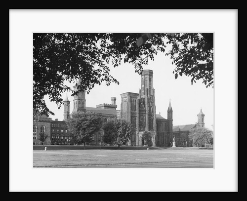 Exterior View Of Smithsonian Institute by Anonymous