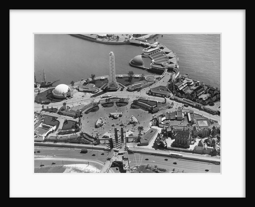 General View Of Chicago Worlds Fair 1954 by Anonymous