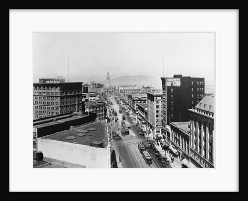 Aerial View Of Market Street by Anonymous