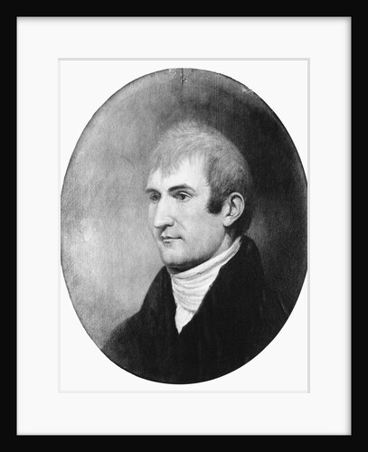 Painted Portrait Of Meriwether Lewis by Anonymous