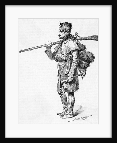 Courrier du Bois by Frederic Remington