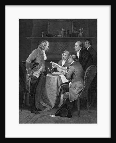 The Committee Drafting Declaration Of In by Anonymous