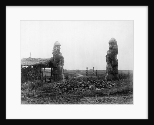 Stone Warriors Guarding Ming Tombs by Anonymous