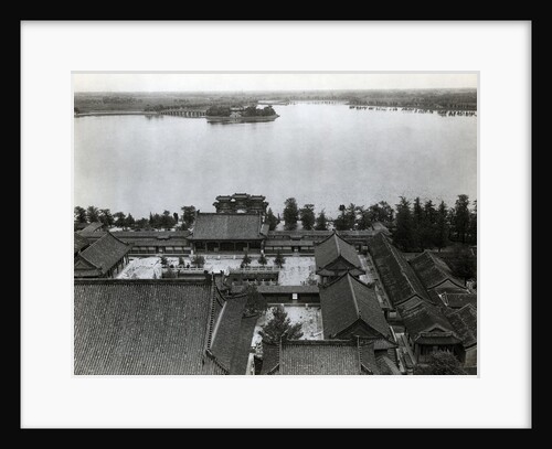 Summer Palace And Sacred Lotus Lake by Anonymous