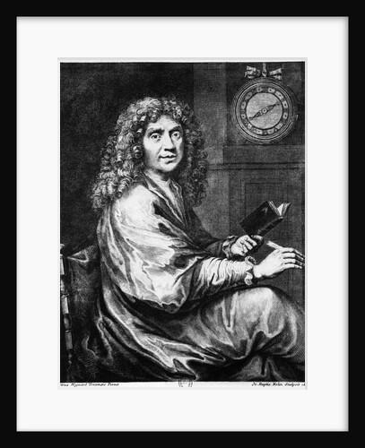 Portrait Illustration of Moliere by Anonymous