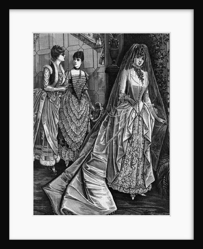 Illustration Showing Bridal Attire by Anonymous