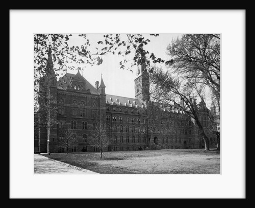 Healy Building At Georgetown University by Anonymous