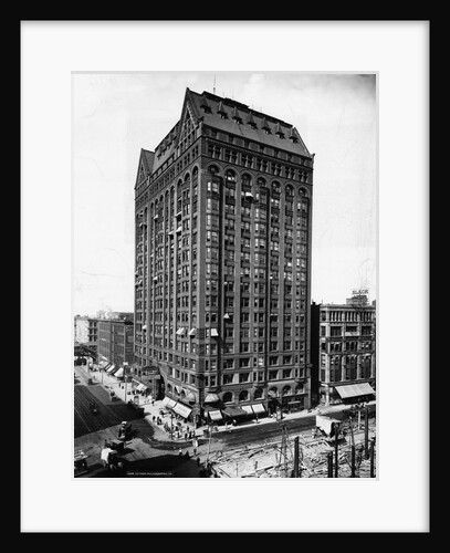 View Of Masonic Temple/Capitol Building by Anonymous