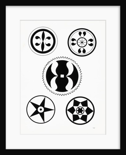 Illustration Of Hex Symbols by Anonymous