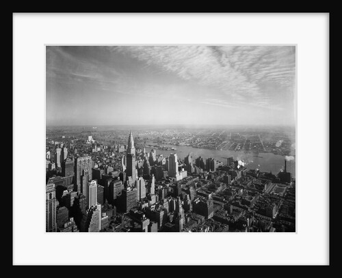 View Of Mid-Manhattan Skyline by Anonymous