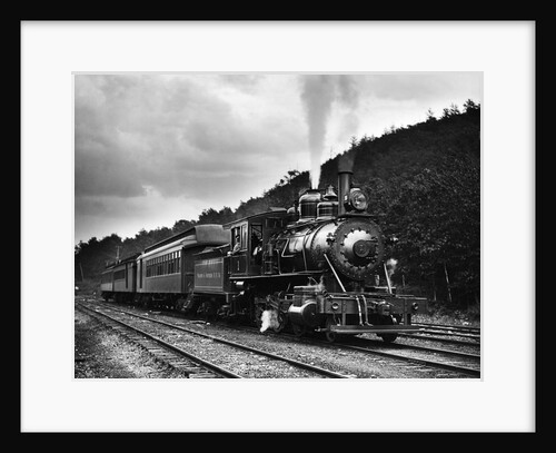 Wharton And Northern Railroad Train by Anonymous