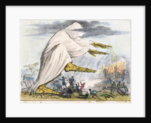 Giant Skeleton Trampling Battlefield by Anonymous