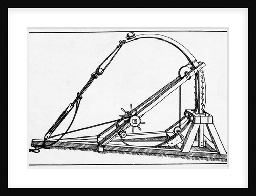 Ballista That Threw Two Stones by Anonymous