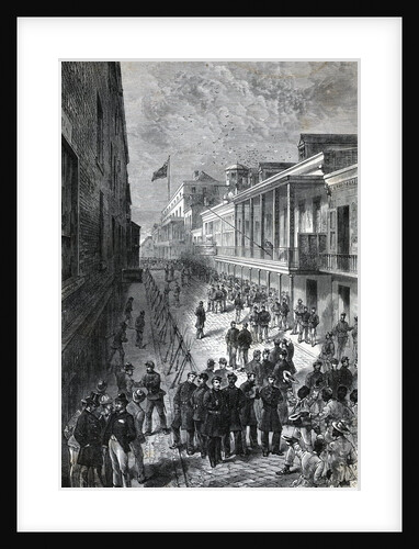 Troops Occupying St.Louis Street by Anonymous