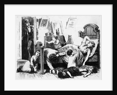 The Great Yellow Fever Scourge Engraving by Anonymous