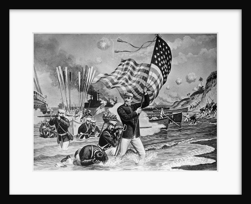 Spanish American War Marines by Anonymous